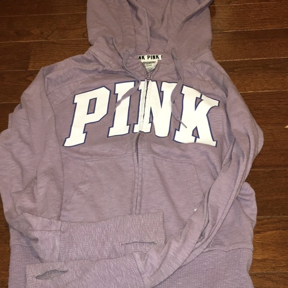 PINK Victoria's Secret Sweaters - Purple hoodie